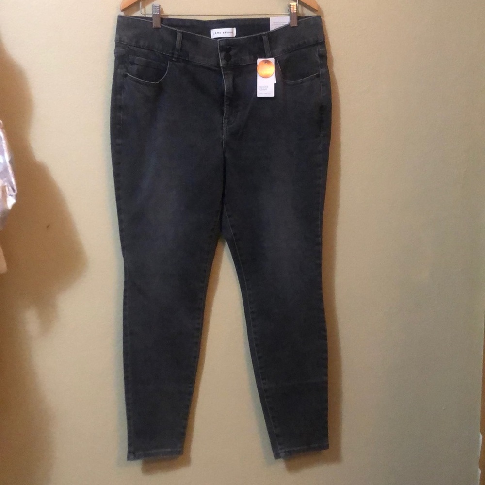 Lane Bryant Burgundy OR Gray size 16 Jeans